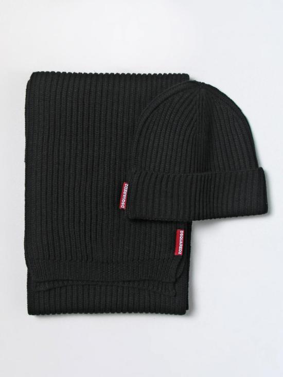 26FW 디스퀘어드2 비니 KNM006501W06757 2124 Black