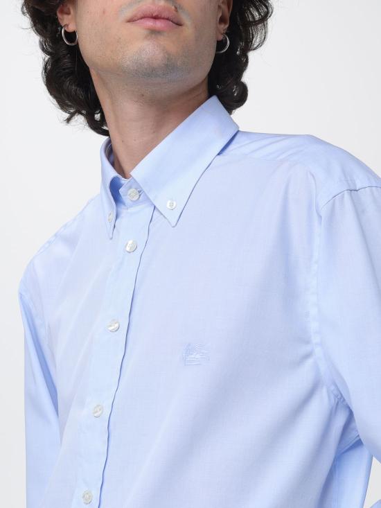26FW 에트로 셔츠 MRIB0004AV11R B00298 Gnawed Blue - ETRO