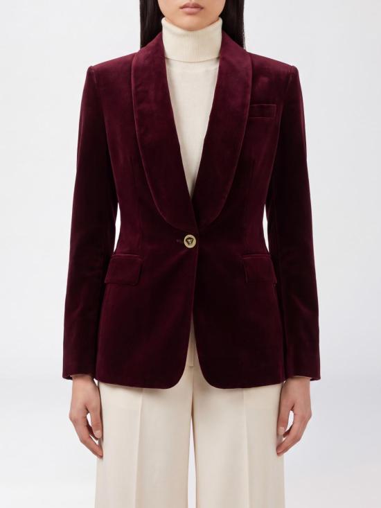 26FW 베르사체 자켓 10265651A19180 1R580 Burgundy