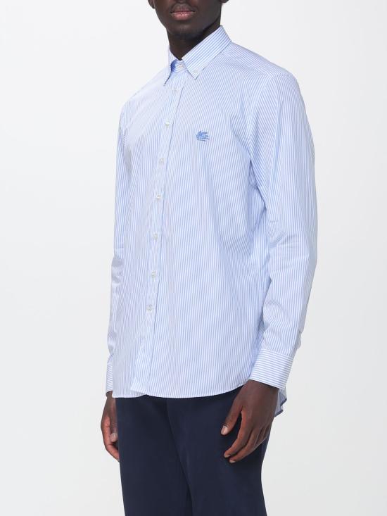 26FW 에트로 셔츠 MRIB0004AC11J S8460 Gnawed Blue - ETRO