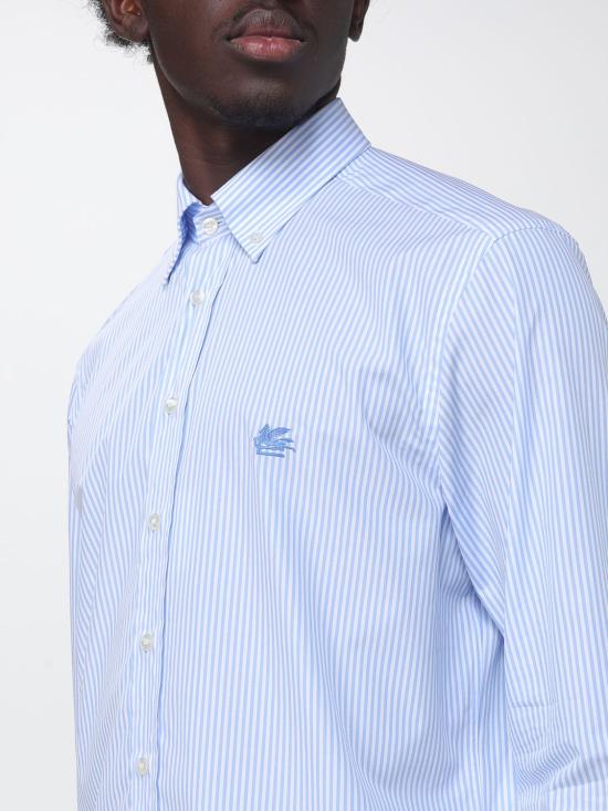 26FW 에트로 셔츠 MRIB0004AC11J S8460 Gnawed Blue - ETRO