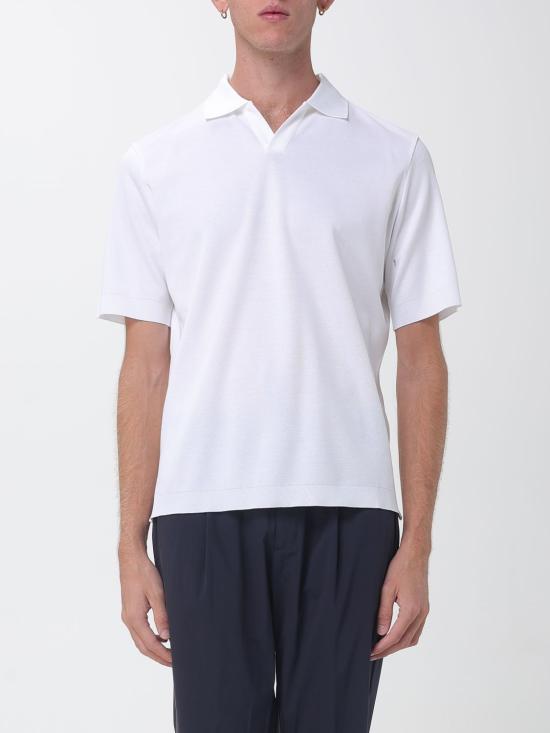 26FW 에르노 폴로 티셔츠 JV000004U52059 1000 White