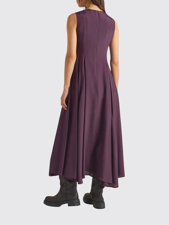 26FW 모모니 롱 원피스 266MMODR04426613MO 0460 Plum - MOMONI