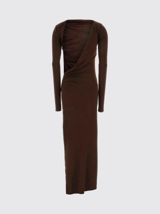 26FW 안다마네 롱 원피스 T200129ATJP199 DARK Brown - ANDAMANE