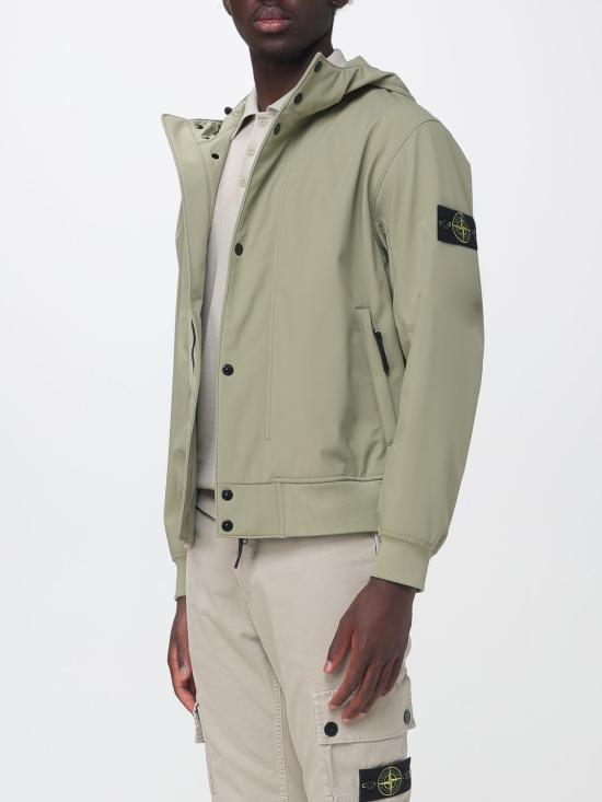26FW 스톤 아일랜드 라이트 소프트 쉘 R 후드 자켓 4100118S0A22 V005N Military - STONE ISLAND