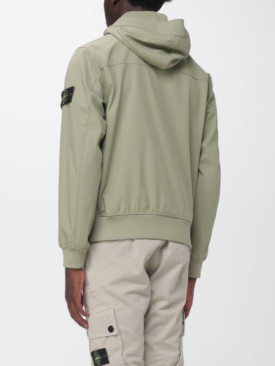 26FW 스톤 아일랜드 라이트 소프트 쉘 R 후드 자켓 4100118S0A22 V005N Military - STONE ISLAND