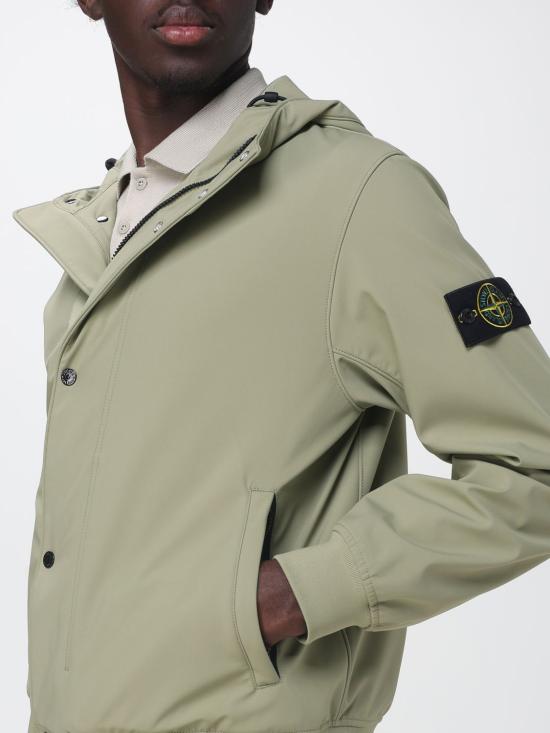 26FW 스톤 아일랜드 라이트 소프트 쉘 R 후드 자켓 4100118S0A22 V005N Military - STONE ISLAND