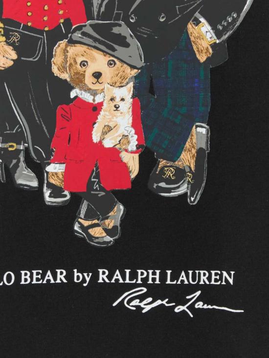 26FW 폴로 랄프로렌 후드 티셔츠 710B28739 001 Black - POLO RALPH LAUREN