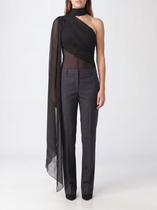 26FW 안다마네 탑 T200937ATNV149 POIBLAAMB Black
