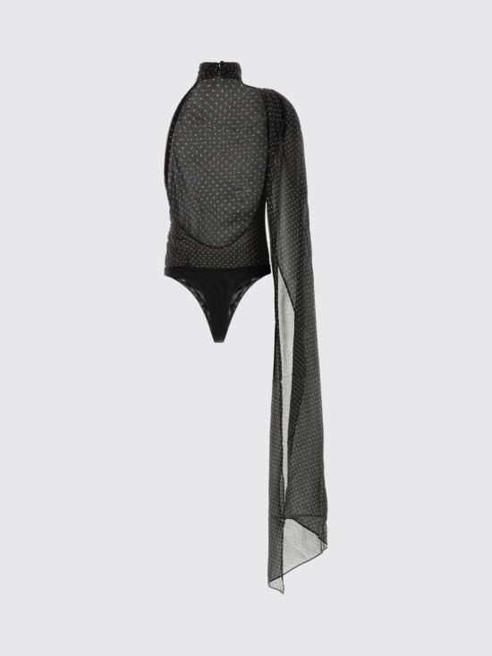 26FW 안다마네 탑 T200937ATNV149 POIBLAAMB Black - ANDAMANE