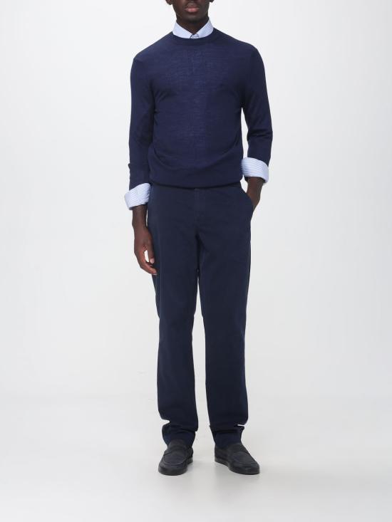 26FW 에트로 스웨터 MRKF0115AU12Q B0324 Navy - ETRO