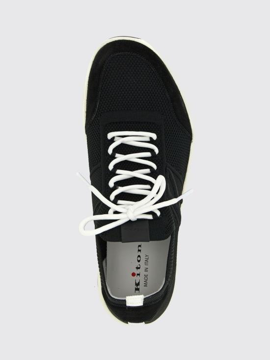 26FW 키톤 스니커즈 USSA031N012172 40 Black - KITON