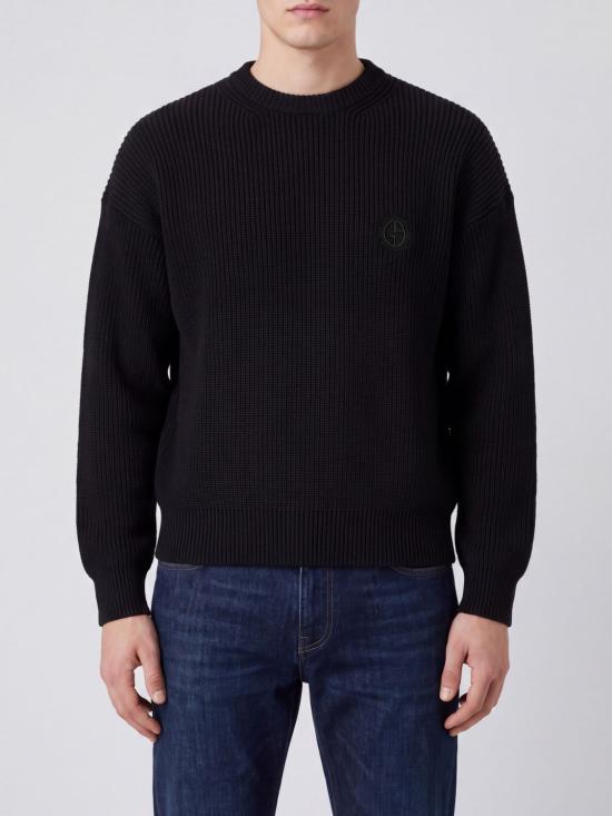 26FW 조르지오 아르마니 스웨터 GM003945AF28277 UC001 Black