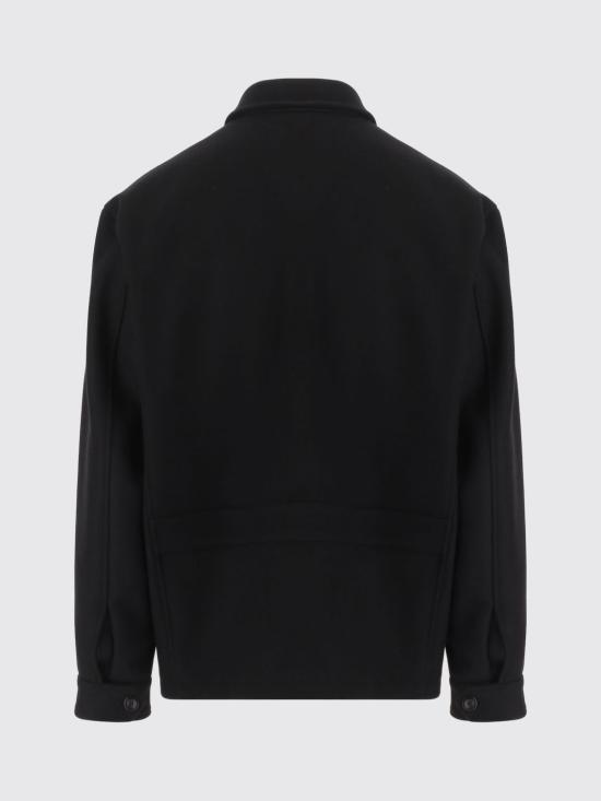 26FW 조르지오 아르마니 코트 GM004027TE16788 UC001 Black - GIORGIO ARMANI
