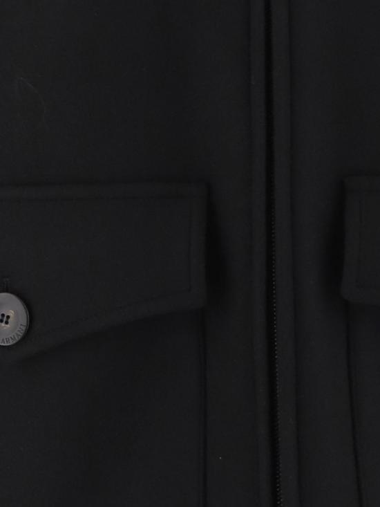 26FW 조르지오 아르마니 코트 GM004027TE16788 UC001 Black - GIORGIO ARMANI
