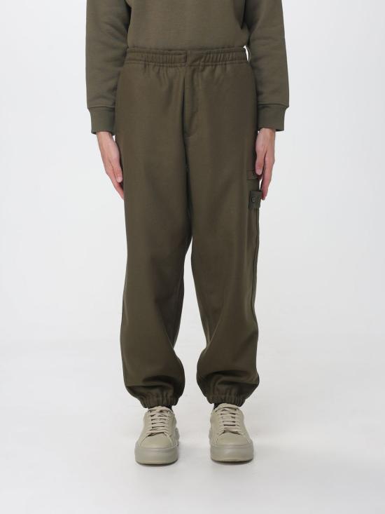 26FW 스톤 아일랜드 말피레 플리스 올드 이펙트 조거 팬츠 3100024S0F24 V0054 Military