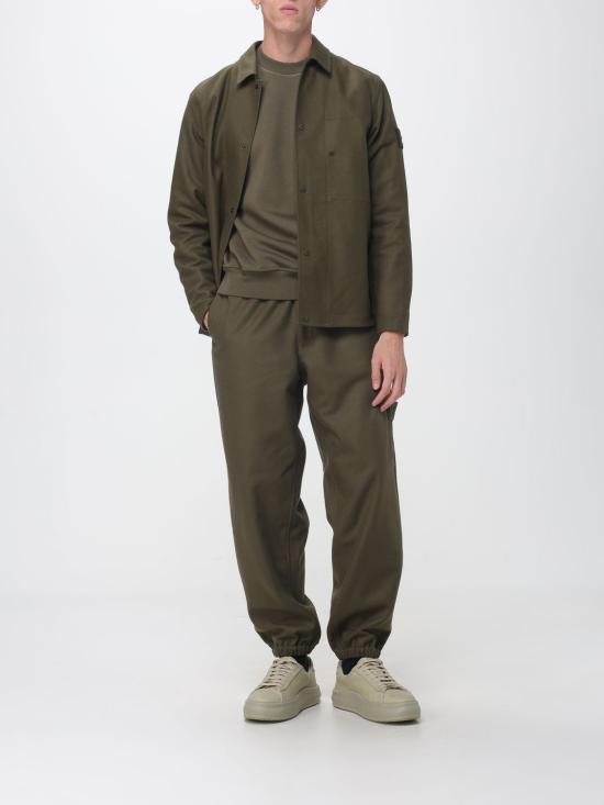 26FW 스톤 아일랜드 말피레 플리스 올드 이펙트 조거 팬츠 3100024S0F24 V0054 Military - STONE ISLAND