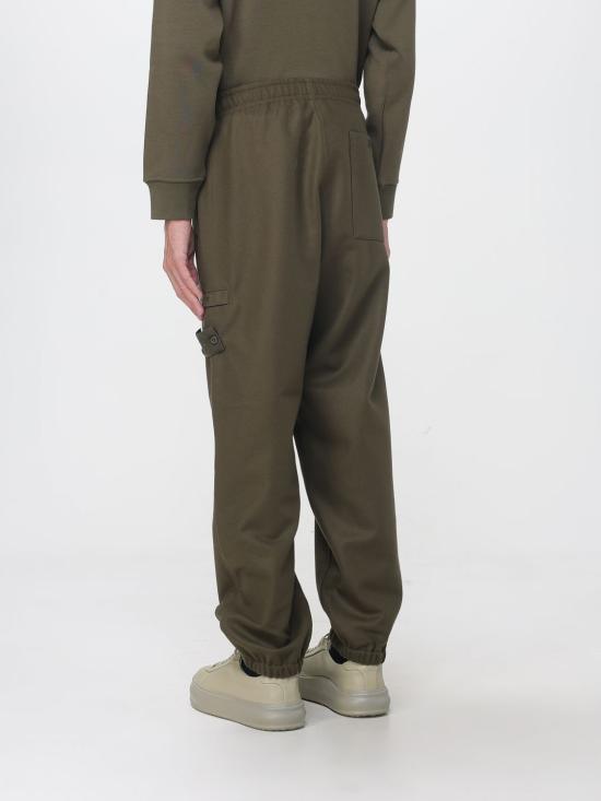 26FW 스톤 아일랜드 말피레 플리스 올드 이펙트 조거 팬츠 3100024S0F24 V0054 Military - STONE ISLAND