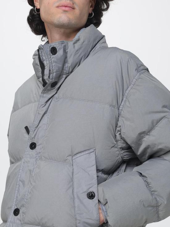26FW 스톤 아일랜드 크링클 랩스 NY 다운 자켓 4100109S0A23 V0060 Pearl - STONE ISLAND