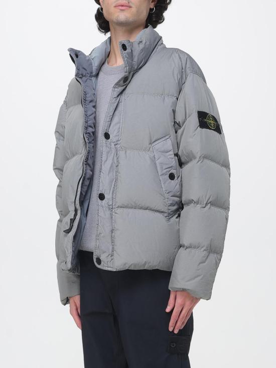 26FW 스톤 아일랜드 크링클 랩스 NY 다운 자켓 4100109S0A23 V0060 Pearl - STONE ISLAND