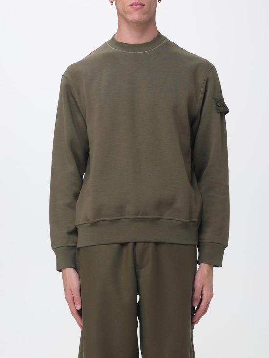 26FW 스톤 아일랜드 스트레치 플리스 스웨트셔츠 6100013S0F15 V0054 Military