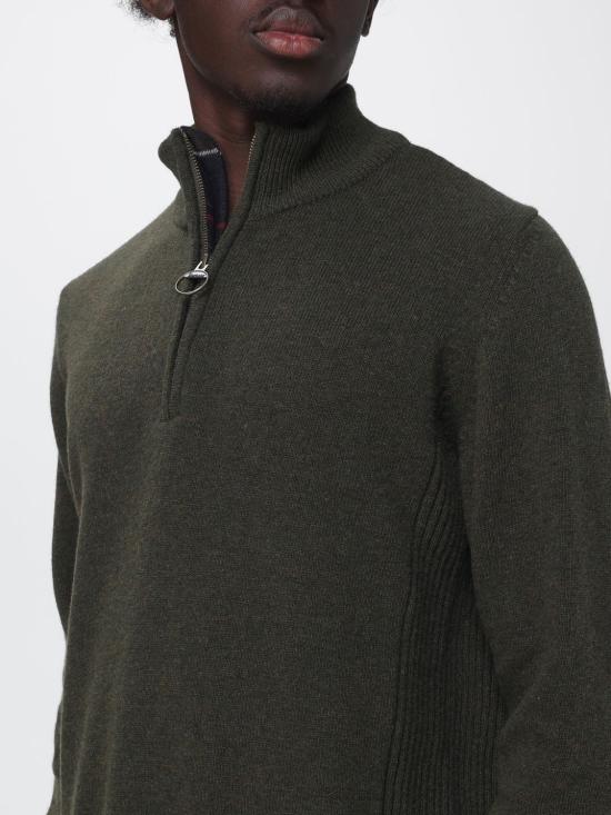 26FW 바버 스웨터 MKN0837 OL91 Olive - BARBOUR