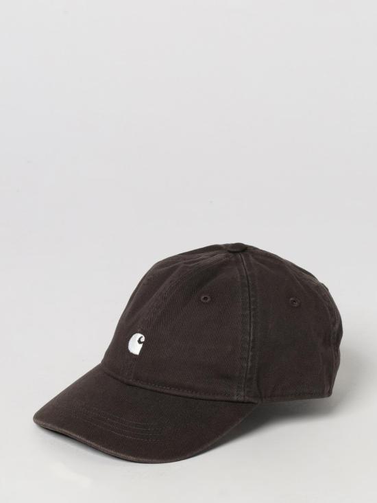 26FW 칼하트 WIP 메디슨 로고 볼캡 I036730 3XNXX Brown