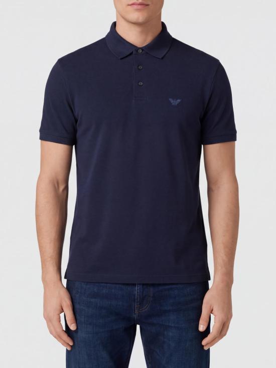 26FW 엠포리오 아르마니 폴로 티셔츠 EM005358AF10497 UB118 Navy