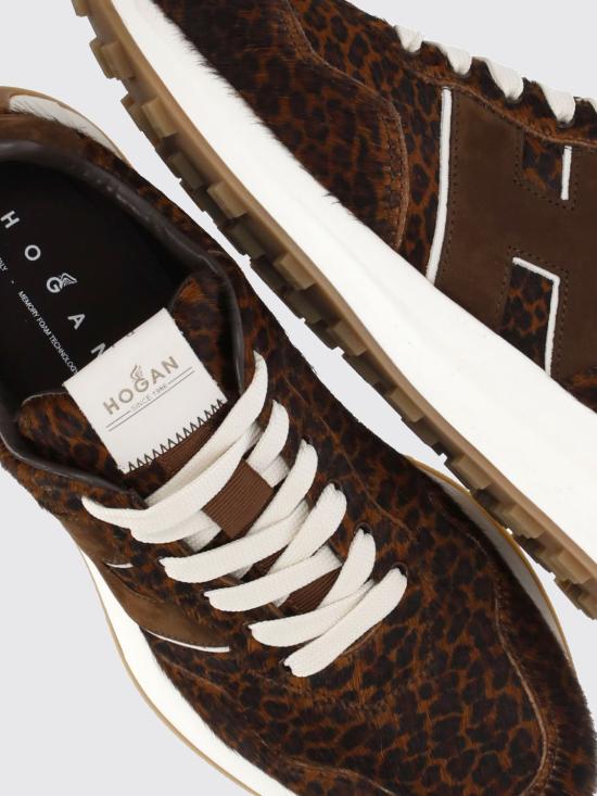 26FW 호간 스니커즈 HXW6410EH4OVHP 0R1X Brown - HOGAN