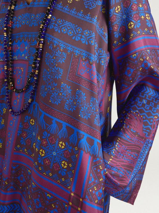 26FW 모모니 롱 원피스 266MMODR04826601MO 3449 Multicolor - MOMONI