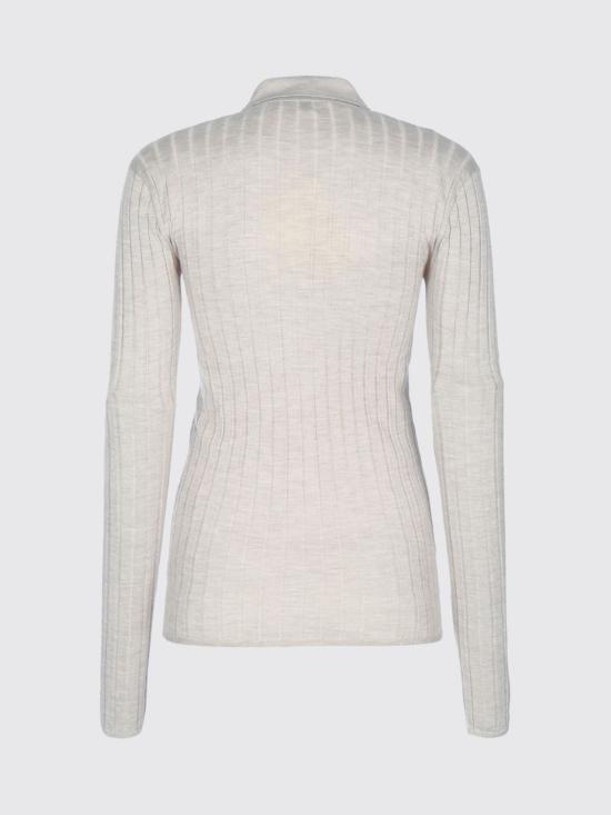 26FW 토템 슬림 리브 셔츠 263WRT0836YA0293 031 White - TOTEME