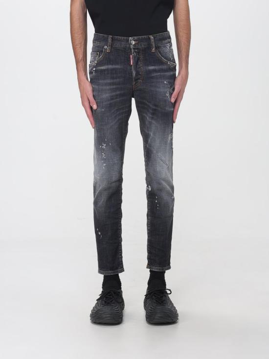 26FW 디스퀘어드2 데님 팬츠 S71LB1790S30357 900 Black