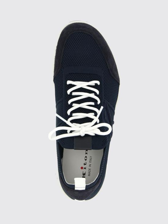 26FW 키톤 스니커즈 USSA031N012171 80 Blue - KITON