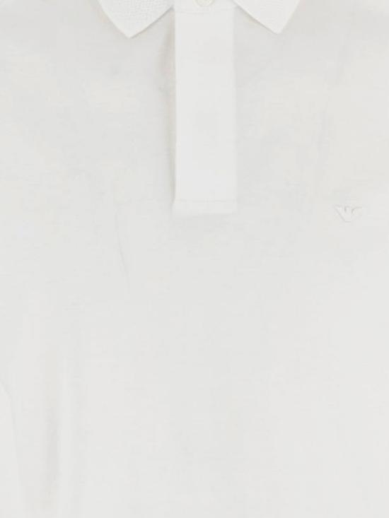 26FW 엠포리오 아르마니 폴로 티셔츠 EM004588AF10017 U0003 White - EMPORIO ARMANI