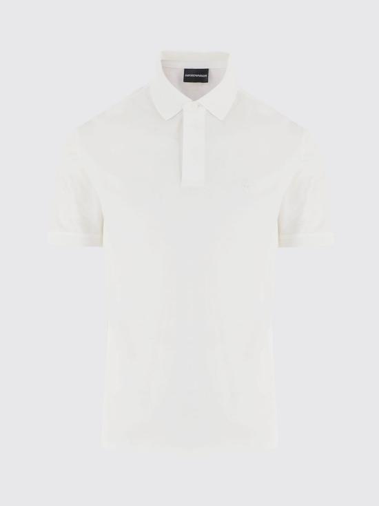 26FW 엠포리오 아르마니 폴로 티셔츠 EM004588AF10017 U0003 White - EMPORIO ARMANI