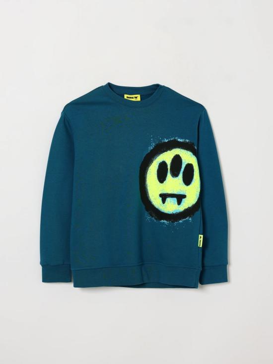26FW [키즈] 바로우 풀오버 F6BKJUSW024 059 Petroleum Blue
