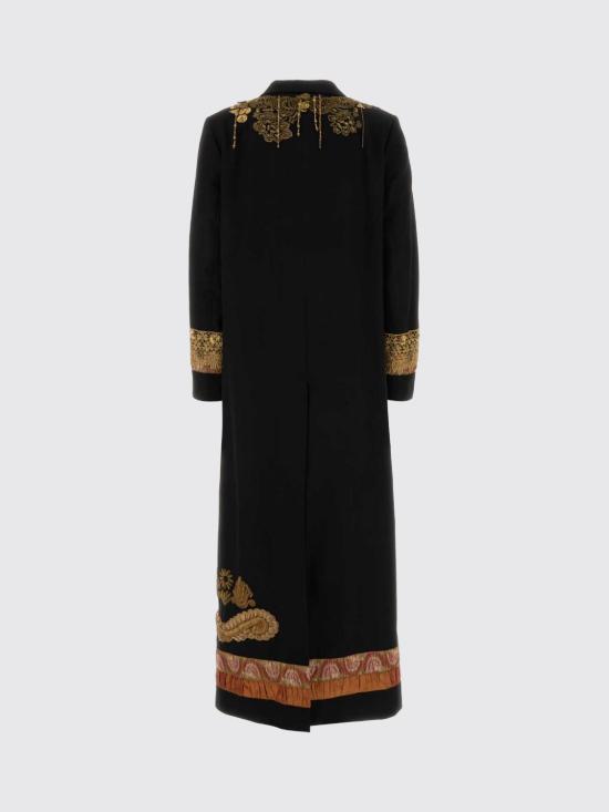 26FW 드리스 반 노튼 코트 2620102264444 900 Black - DRIES VAN NOTEN