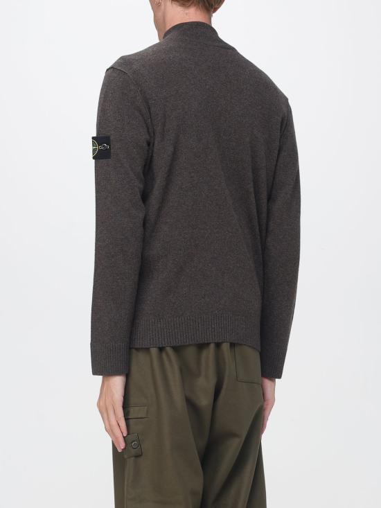 26FW 스톤 아일랜드 라이트 RWS 질롱 울 집업 가디건 5100023S00B4 V0M62 Dark - STONE ISLAND