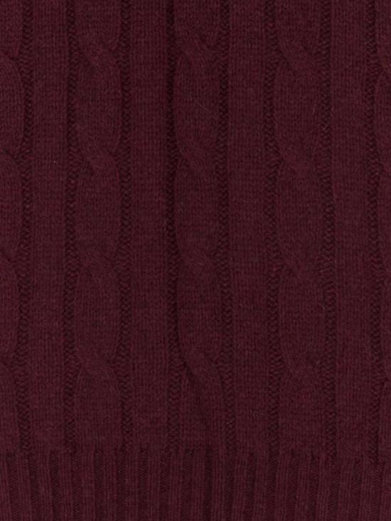 26FW 폴로 랄프로렌 스웨터 710876728 535 Wine - POLO RALPH LAUREN