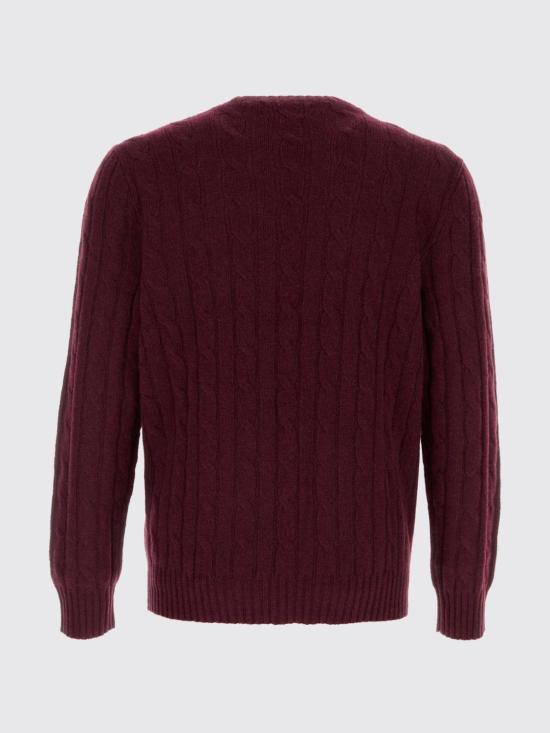 26FW 폴로 랄프로렌 스웨터 710876728 535 Wine - POLO RALPH LAUREN