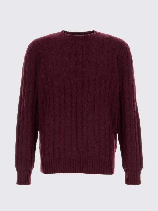 26FW 폴로 랄프로렌 스웨터 710876728 535 Wine - POLO RALPH LAUREN