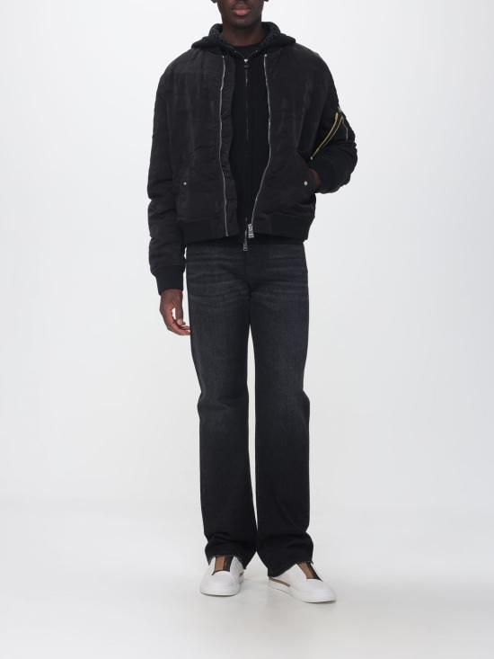 26FW 펜디 후드 티셔츠 FZC192B1I8 F0D9J Black - FENDI