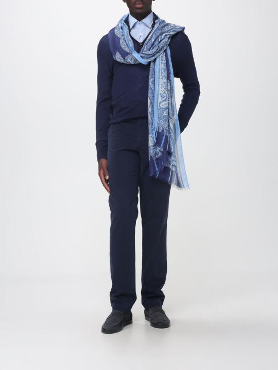 26FW 에트로 팬츠 MREA0039AU11E B0339 Blue - ETRO