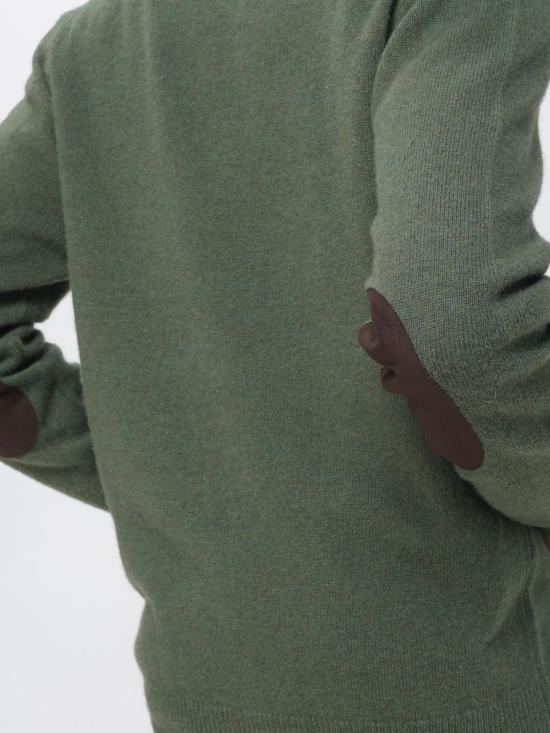 26FW 바버 스웨터 MKN0731 OL51 Olive - BARBOUR