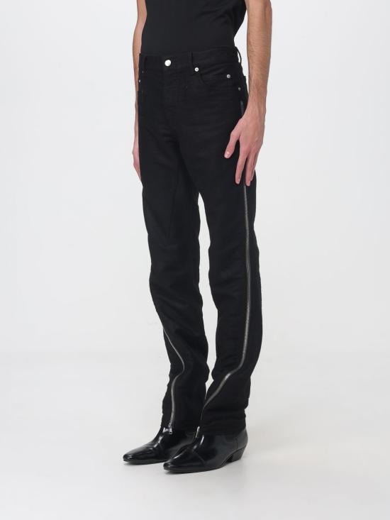 26FW 릭 오웬스 데님 팬츠 RU02F4394MOR 09 Black - RICK OWENS