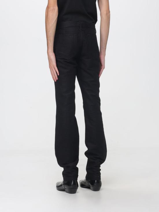26FW 릭 오웬스 데님 팬츠 RU02F4394MOR 09 Black - RICK OWENS