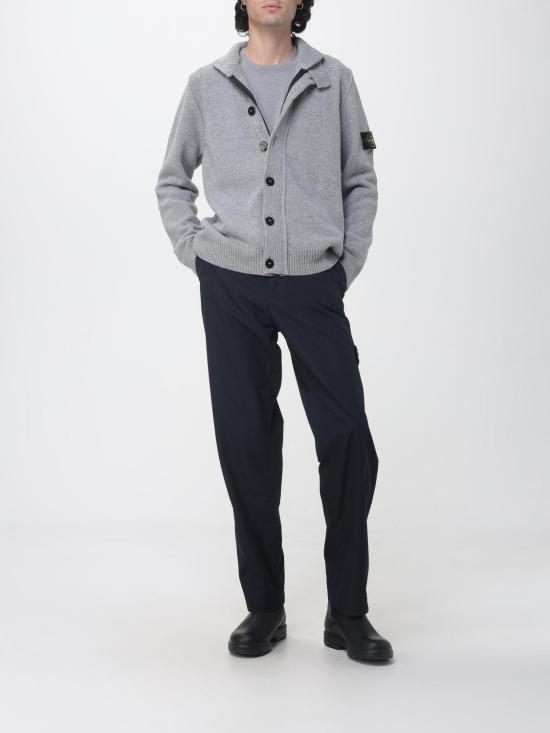 26FW 스톤 아일랜드 라이트 RWS 퓨어 울 크루넥 스웨트셔츠 5100071S00C4 V0M60 Mouse Grey - STONE ISLAND