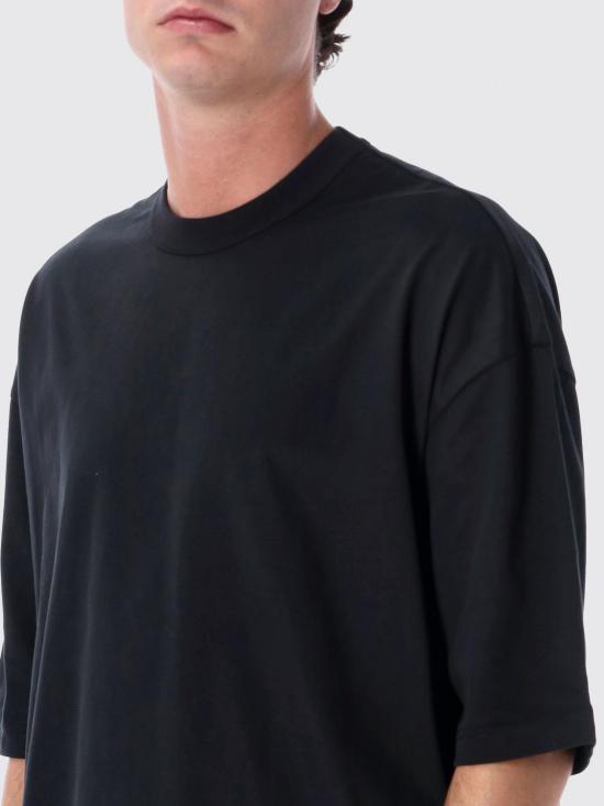 26FW 꼼데가르송 반팔 티셔츠 HRT001 1 Black - COMME DES GARCONS