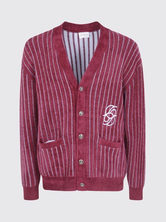 26FW 드롤드무슈 스웨터 MCA159VI024 BURGUNDY Red - DROLE DE MONSIEUR