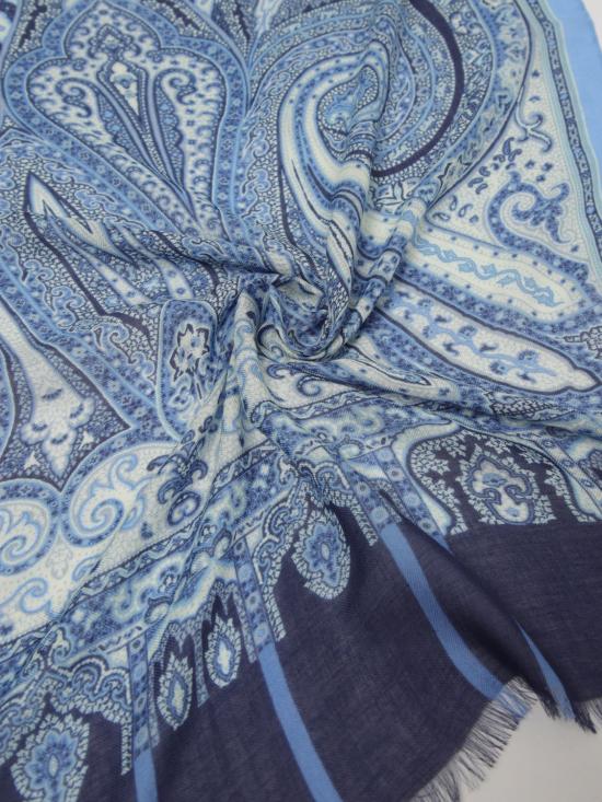 26FW 에트로 머플러/스카프 MATA0038AK1BR X0883 Blue - ETRO